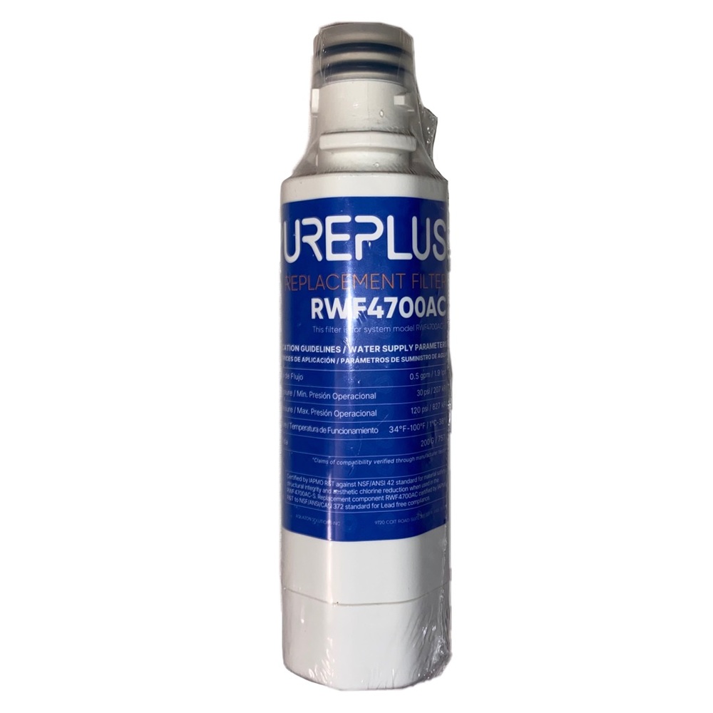 PurePlus RWF4700AC Refrigerator Water Filter Replacement for LG & Kenmore